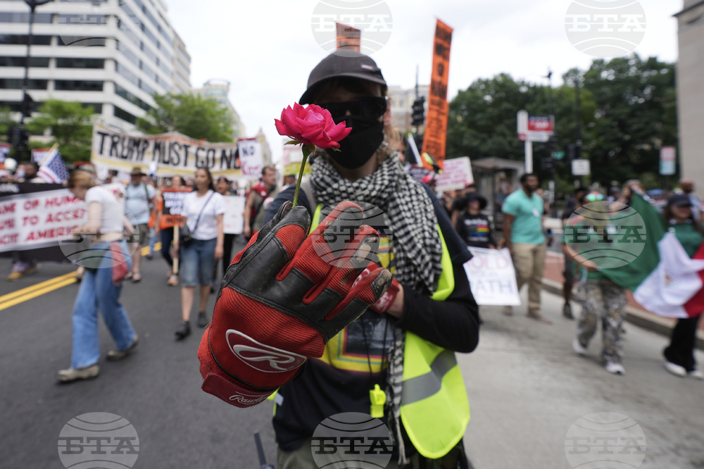 Trump Military Parade Protest
