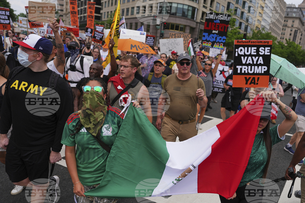Trump Military Parade Protest