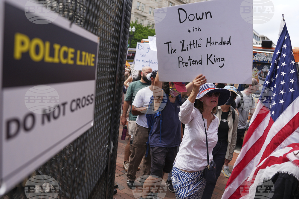 Trump Military Parade Protest