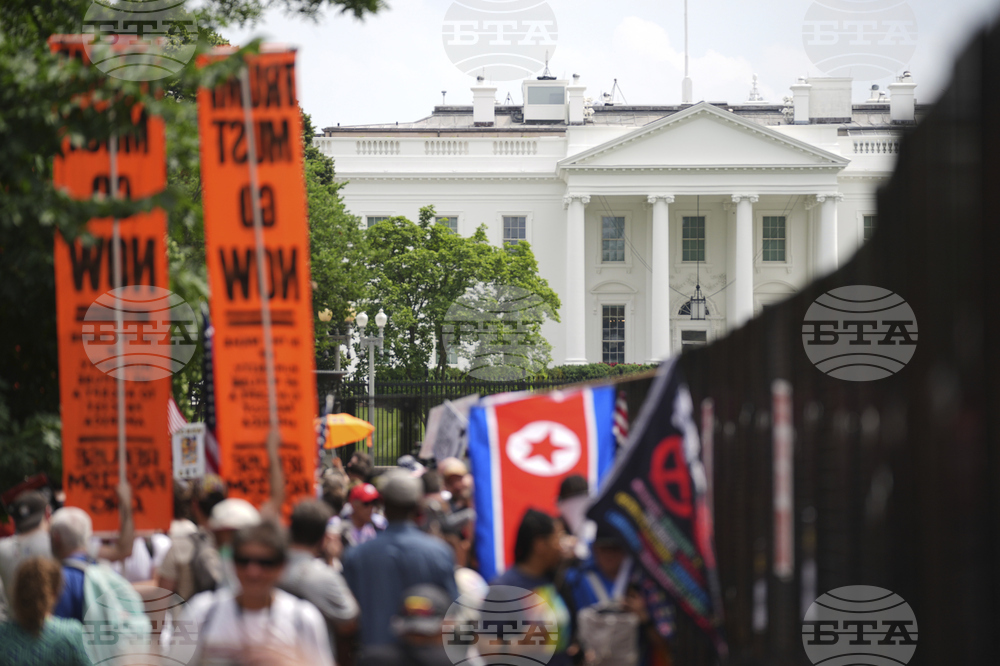 Trump Military Parade Protest
