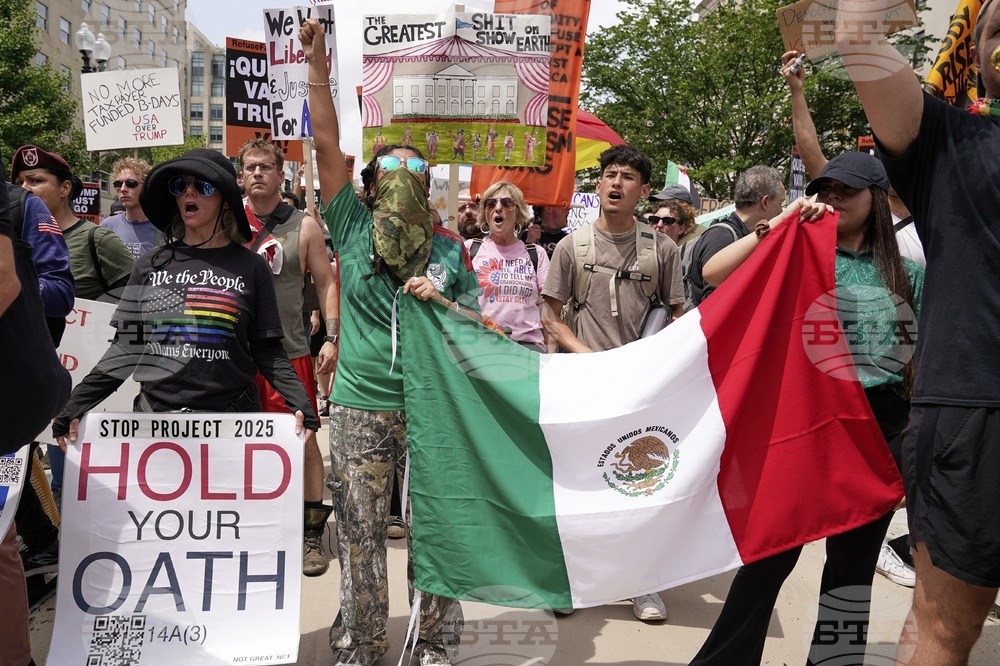Trump Military Parade Protest