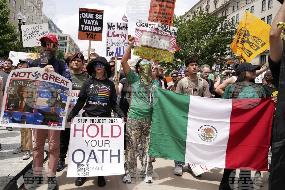 Trump Military Parade Protest