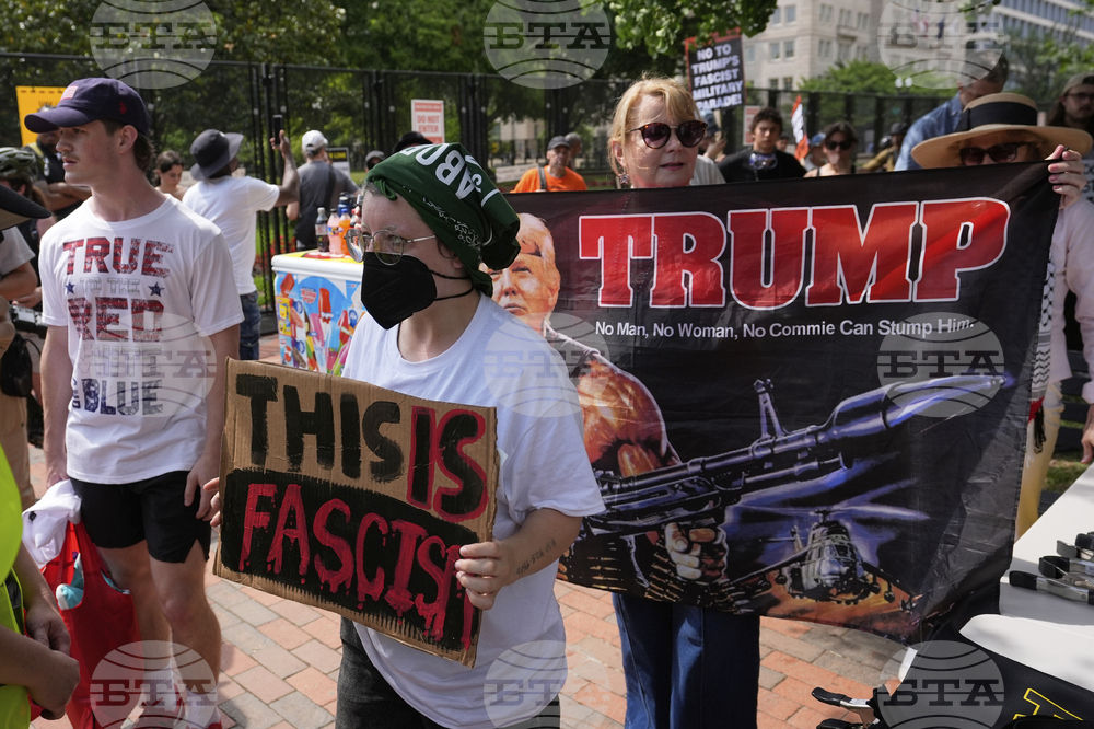 Trump Military Parade Protest