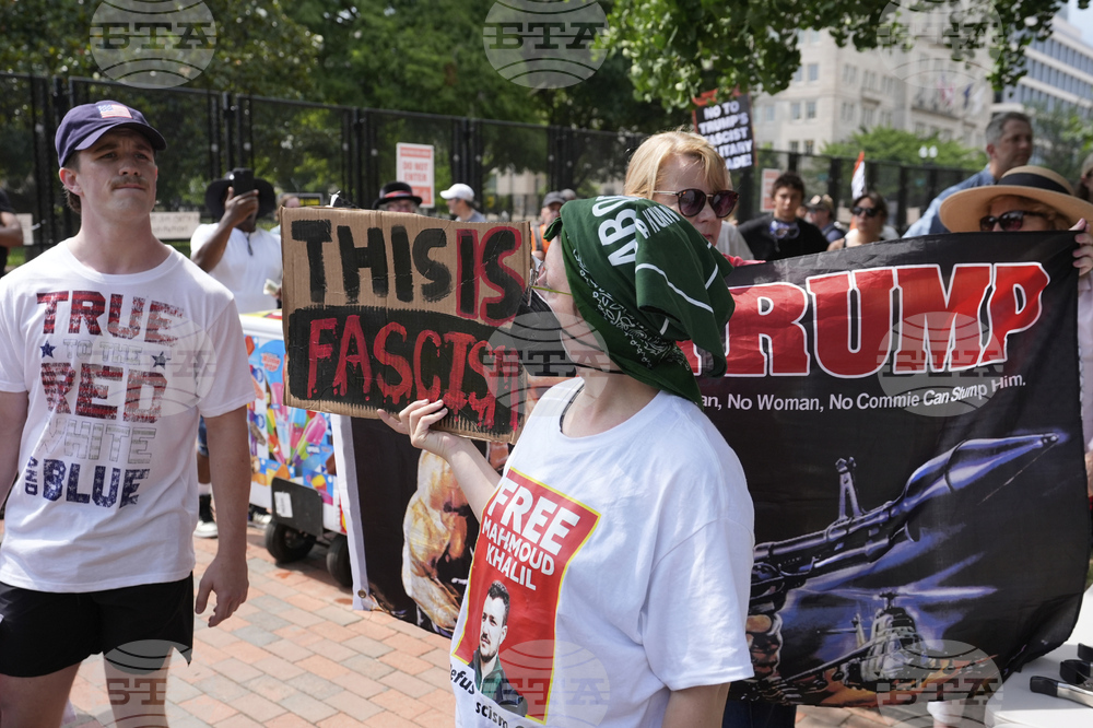 Trump Military Parade Protest