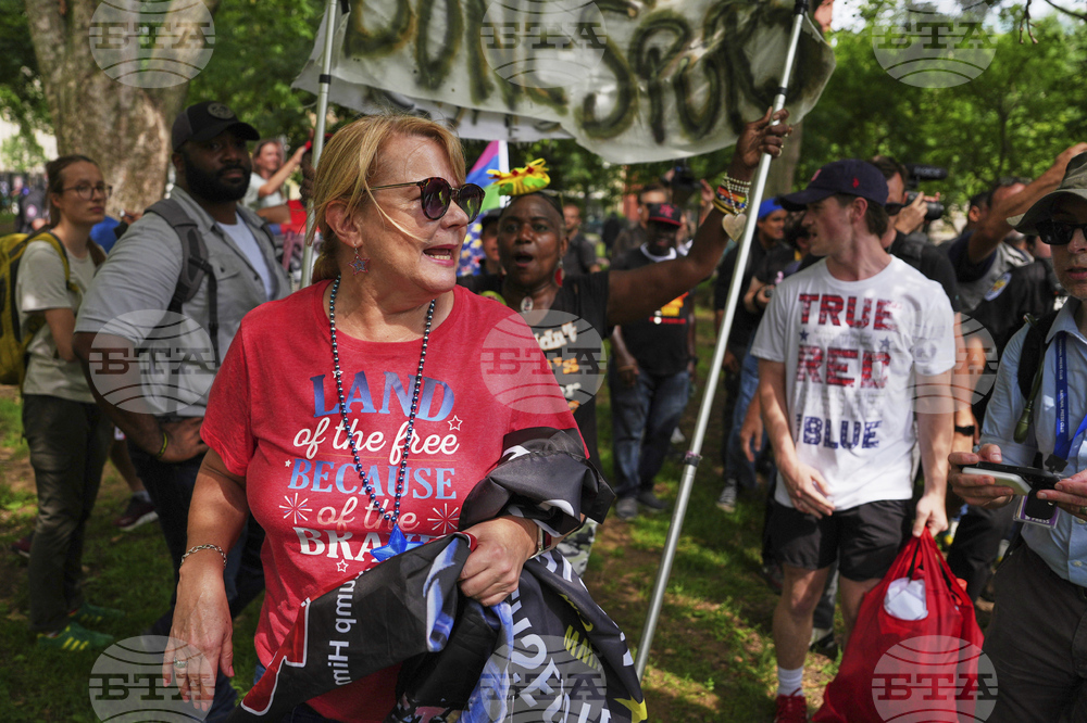 Trump Military Parade Protest