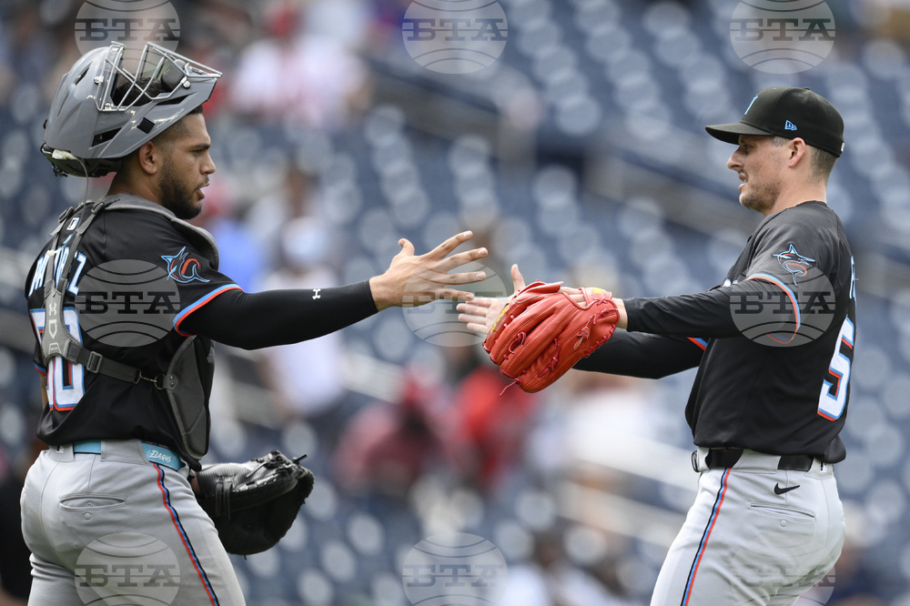 Marlins Nationals Baseball