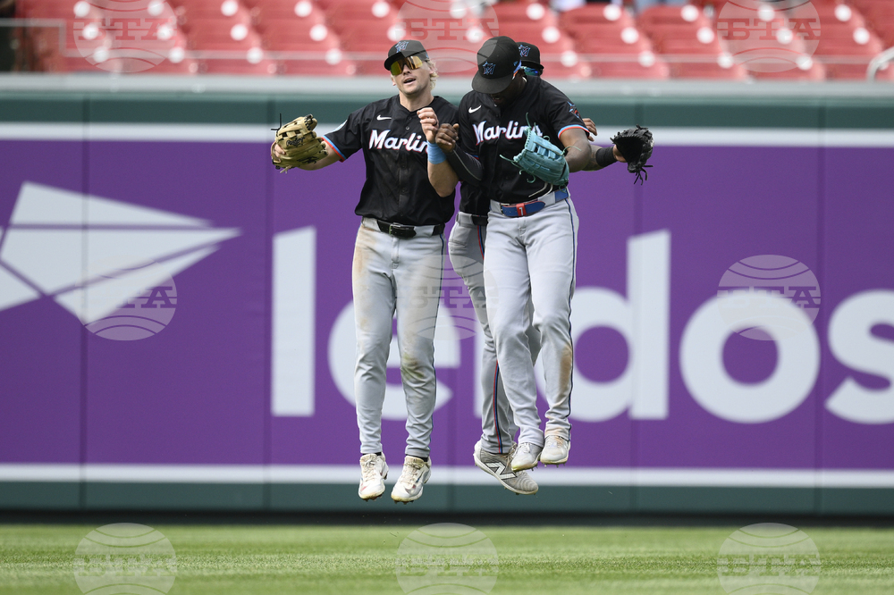 Marlins Nationals Baseball