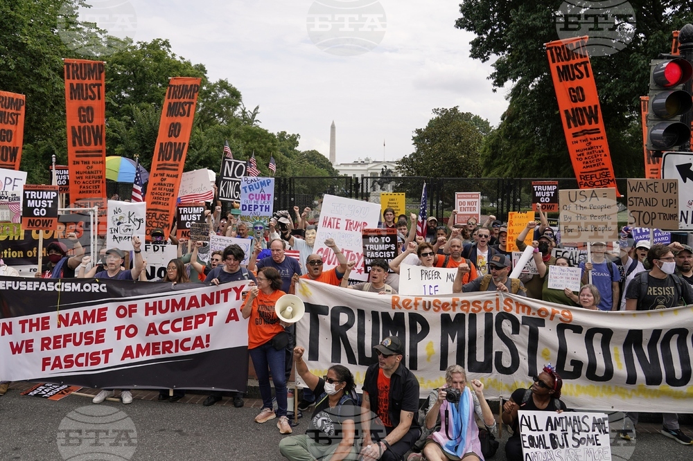 Trump Military Parade Protest