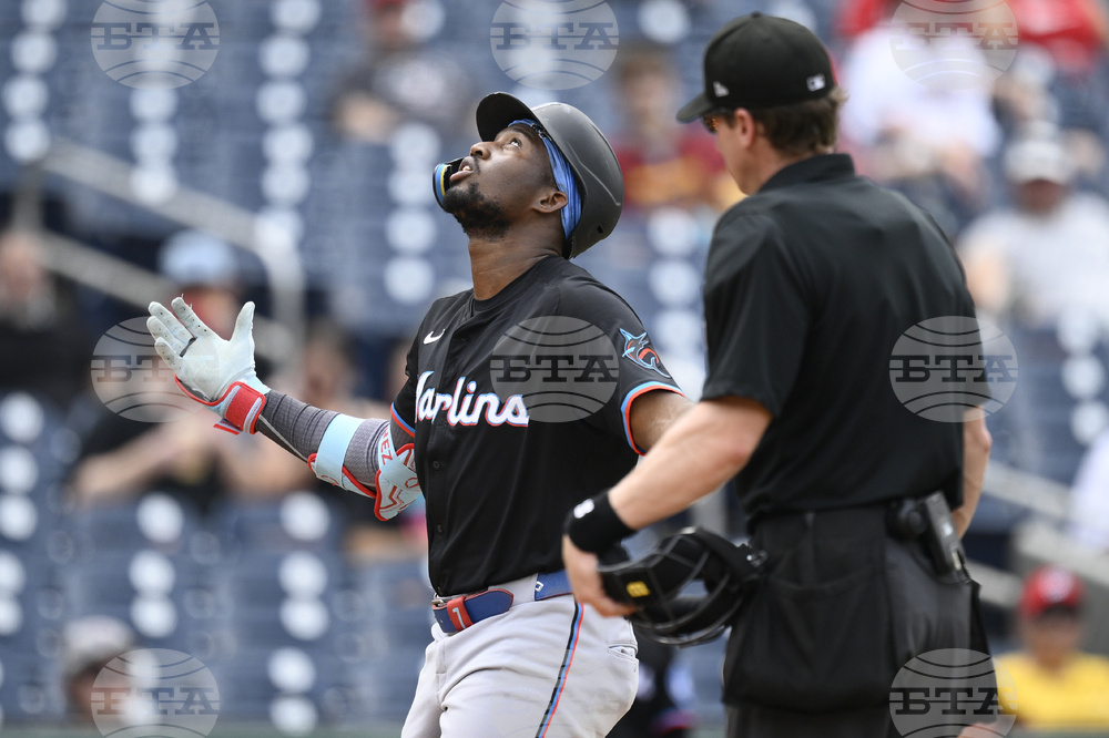 Marlins Nationals Baseball