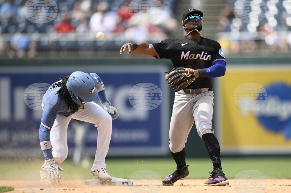 Marlins Nationals Baseball