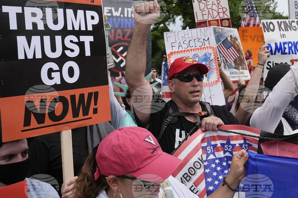 Trump Military Parade Protest