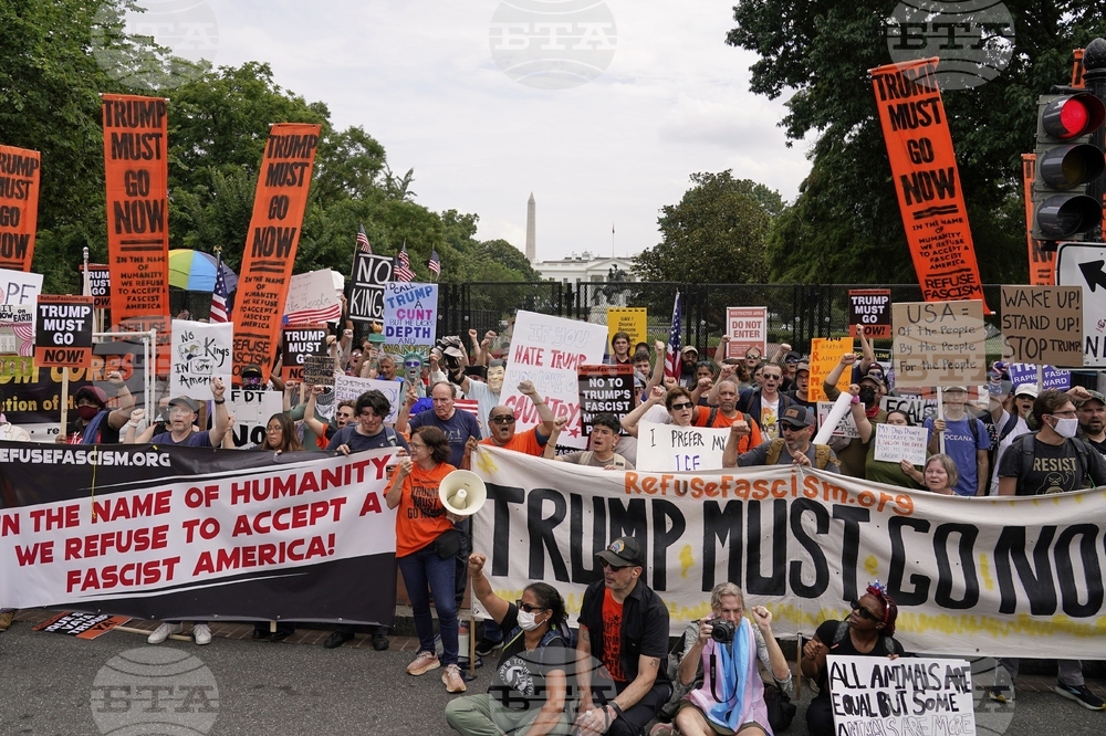 Trump Military Parade Protest