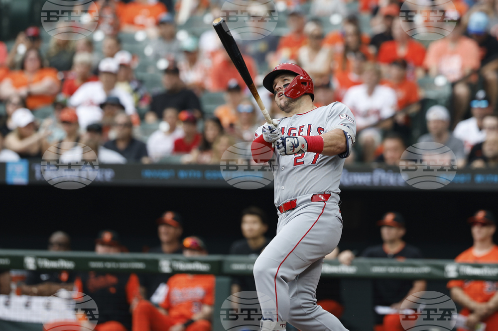 Angels Orioles Baseball