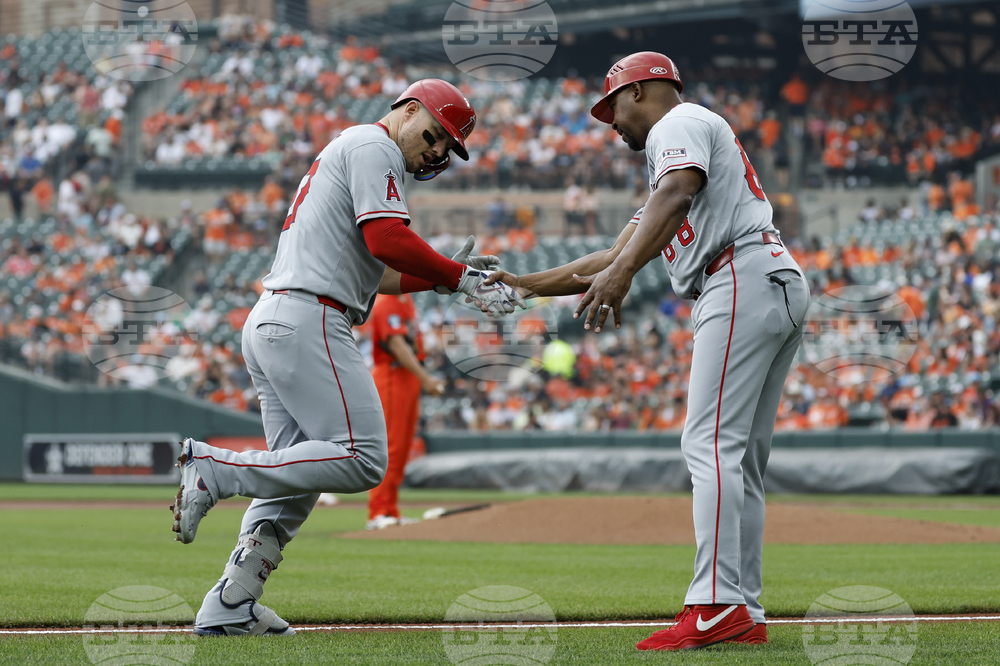 Angels Orioles Baseball