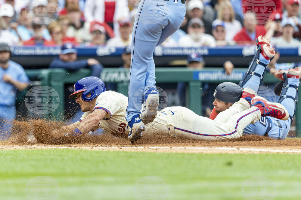 Blue Jays Phillies Baseball