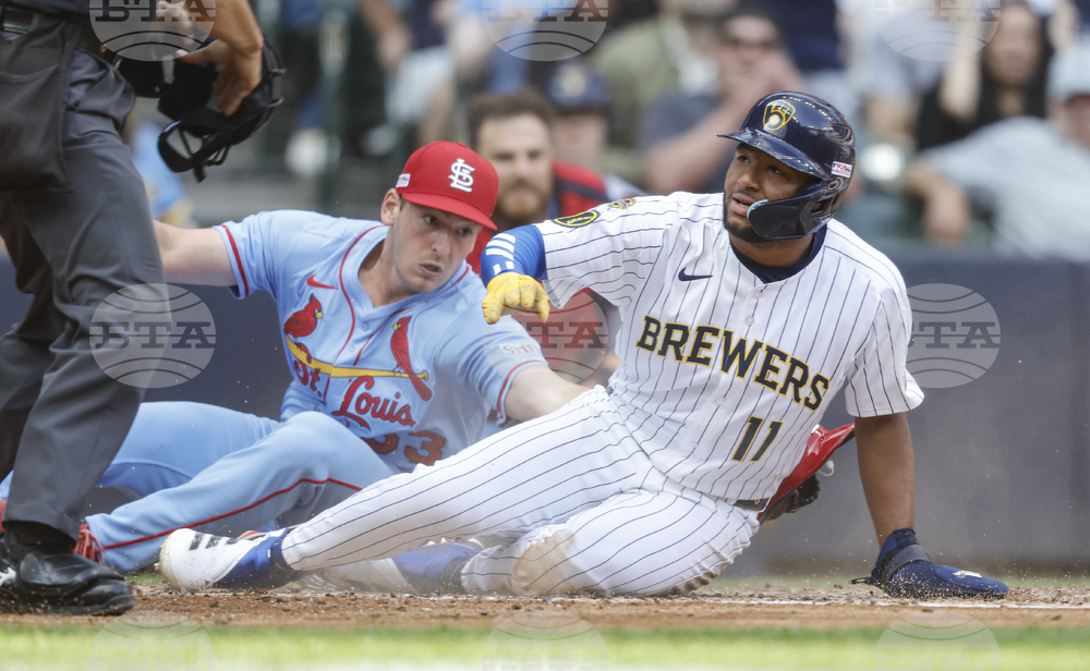 Cardinals Brewers Baseball