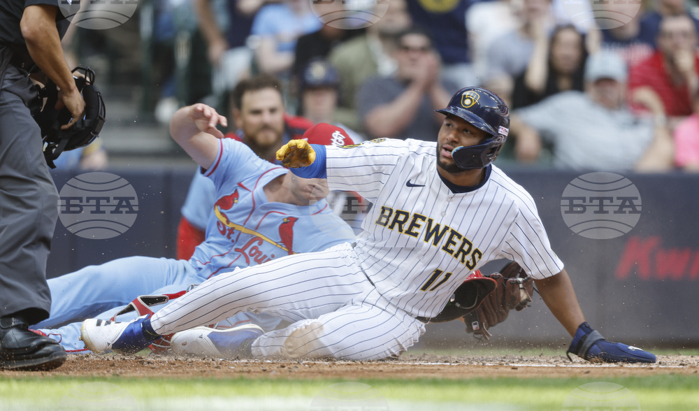 Cardinals Brewers Baseball