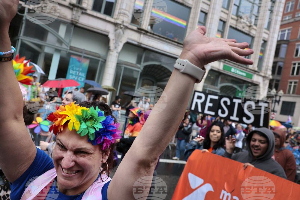 US Protests Boston Pride