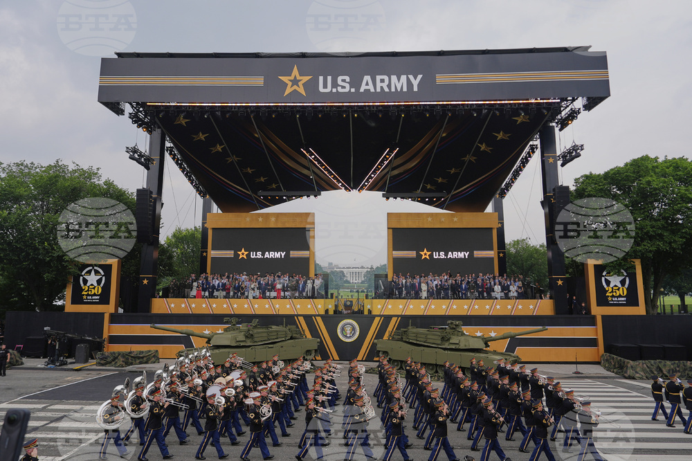 APTOPIX Trump Military Parade