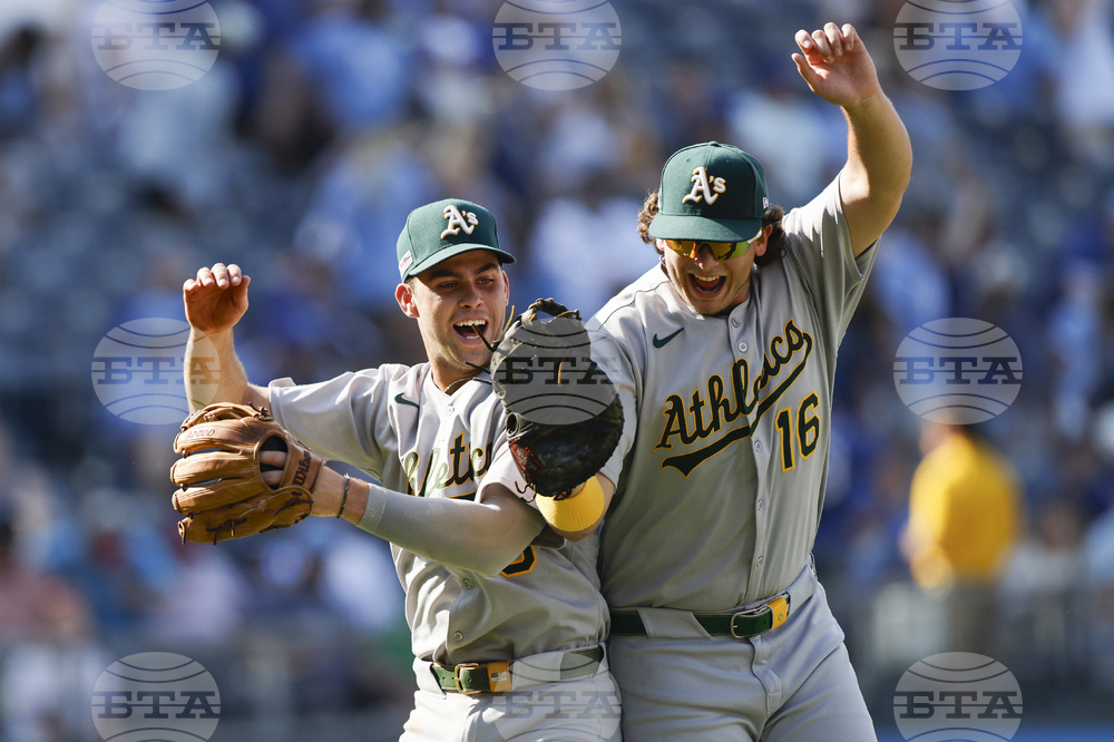 Athletics Royals Baseball
