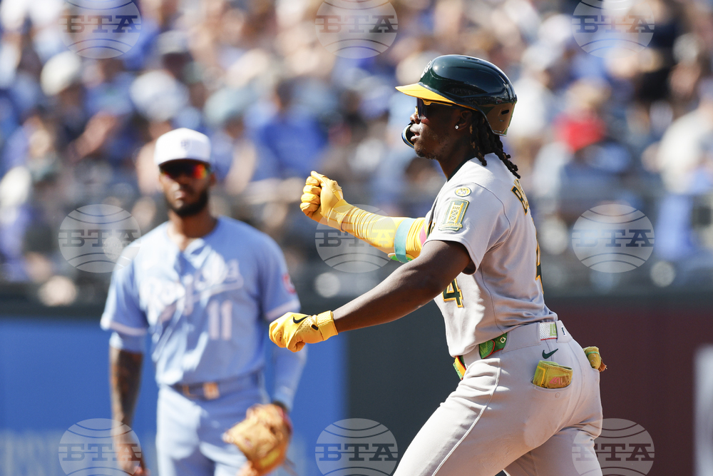 Athletics Royals Baseball