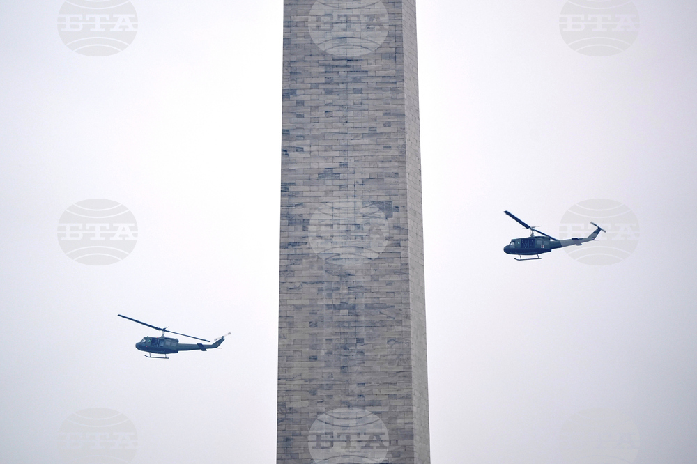 APTOPIX Trump Military Parade