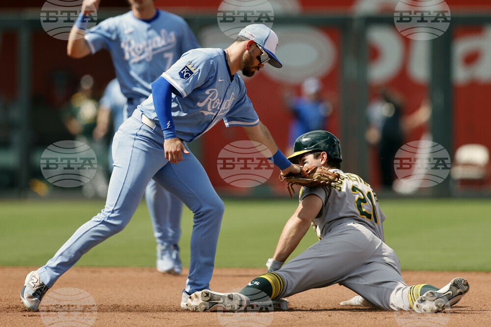 Athletics Royals Baseball