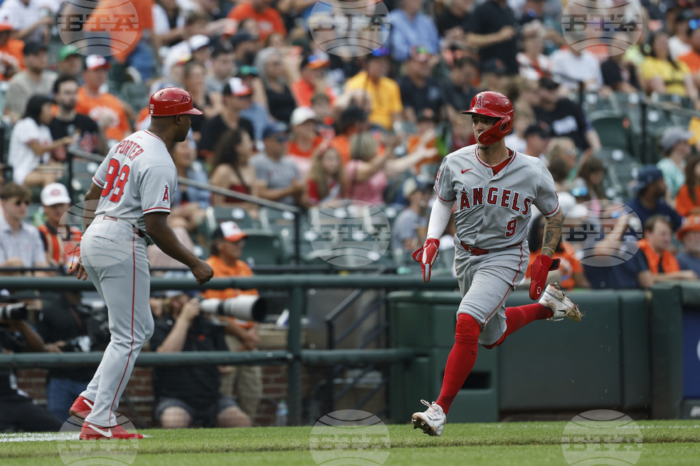 Angels Orioles Baseball