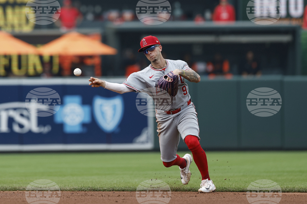 Angels Orioles Baseball