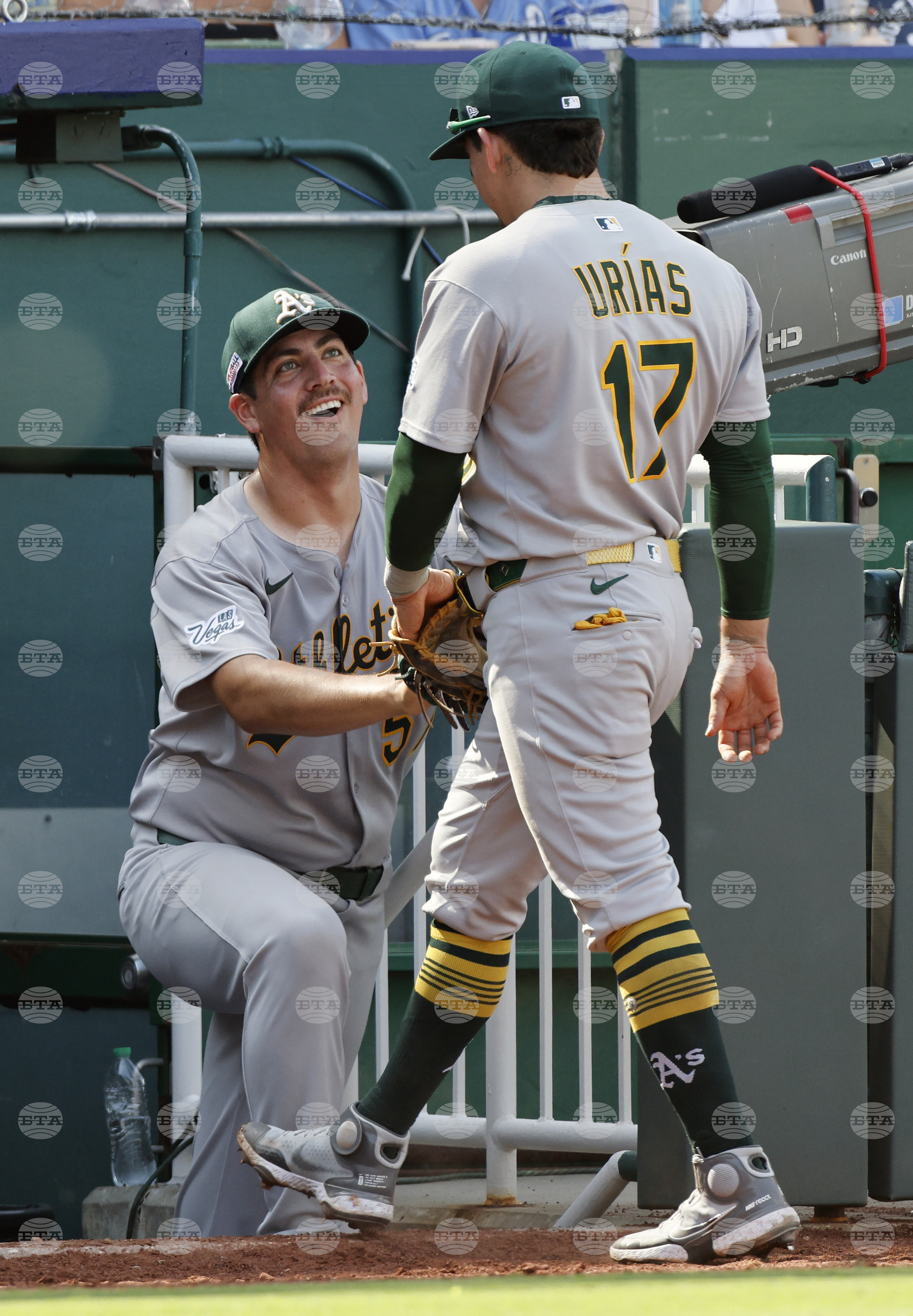 Athletics Royals Baseball