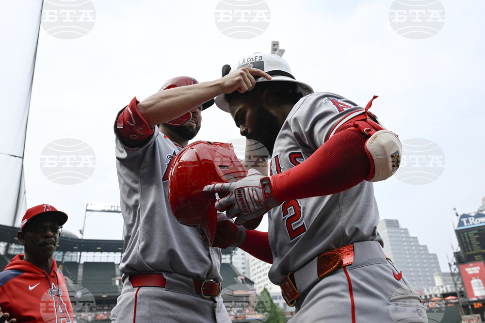 Angels Orioles Baseball