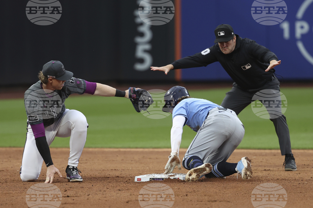 Rays Mets Baseball