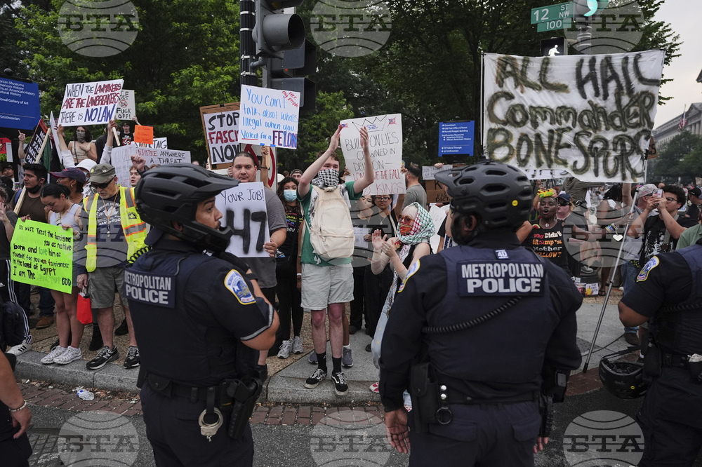 Trump Military Parade Protest