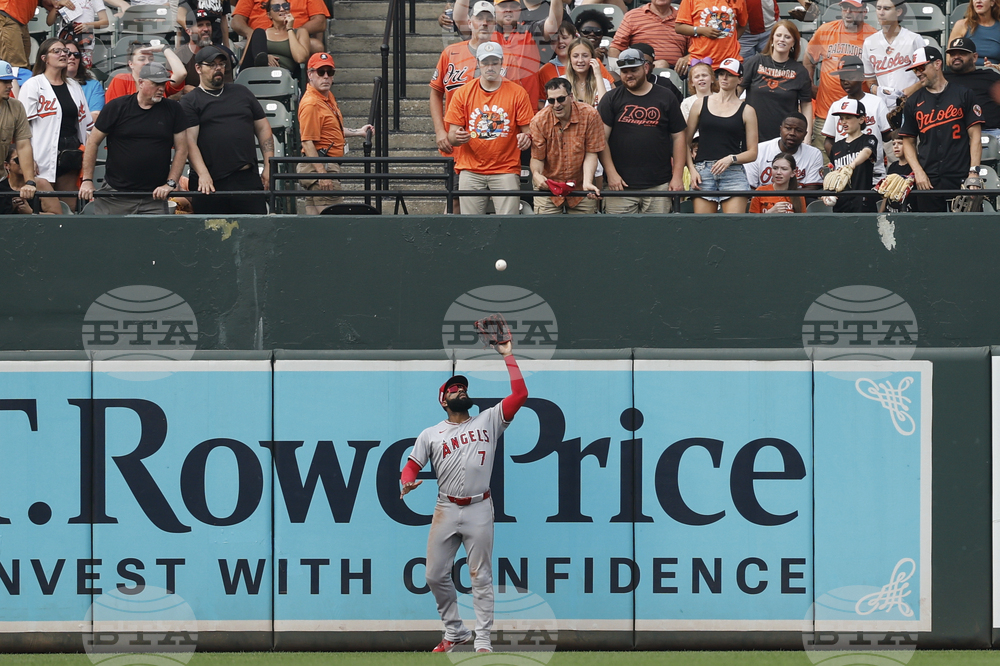 Angels Orioles Baseball