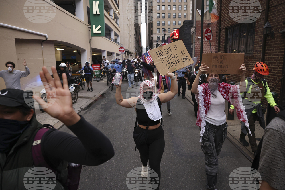 US Protests Philadelphia
