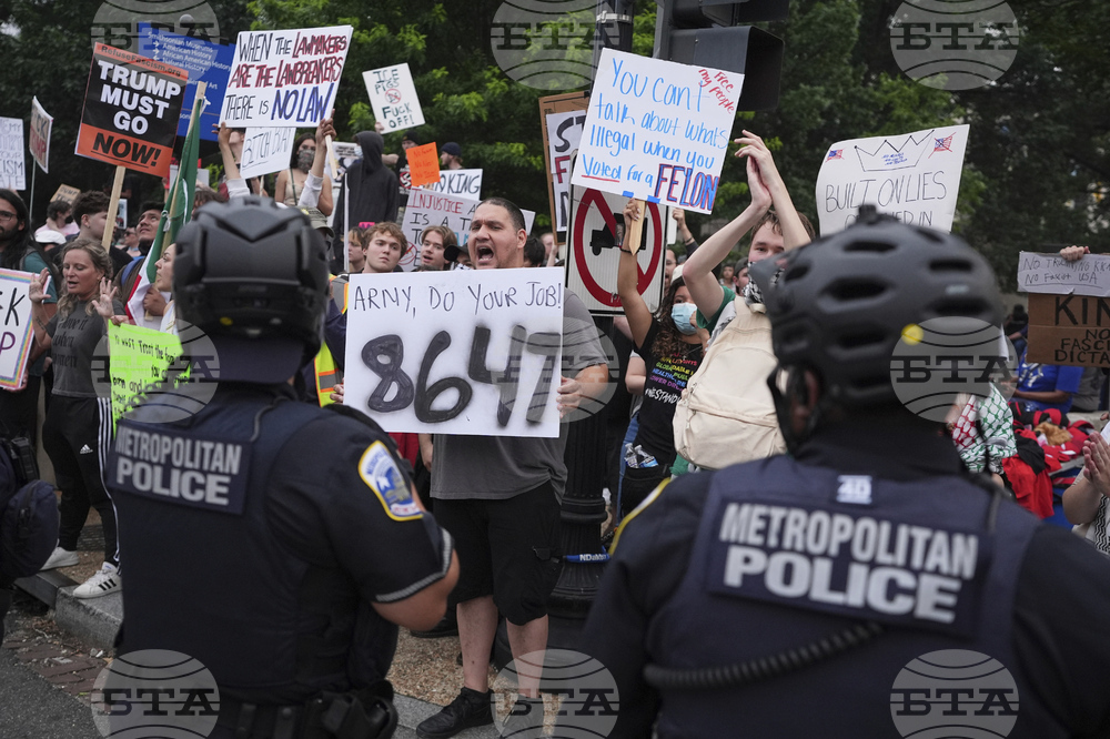 Trump Military Parade Protest