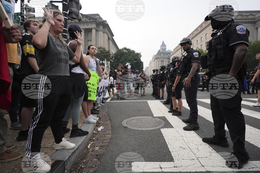 Trump Military Parade Protest