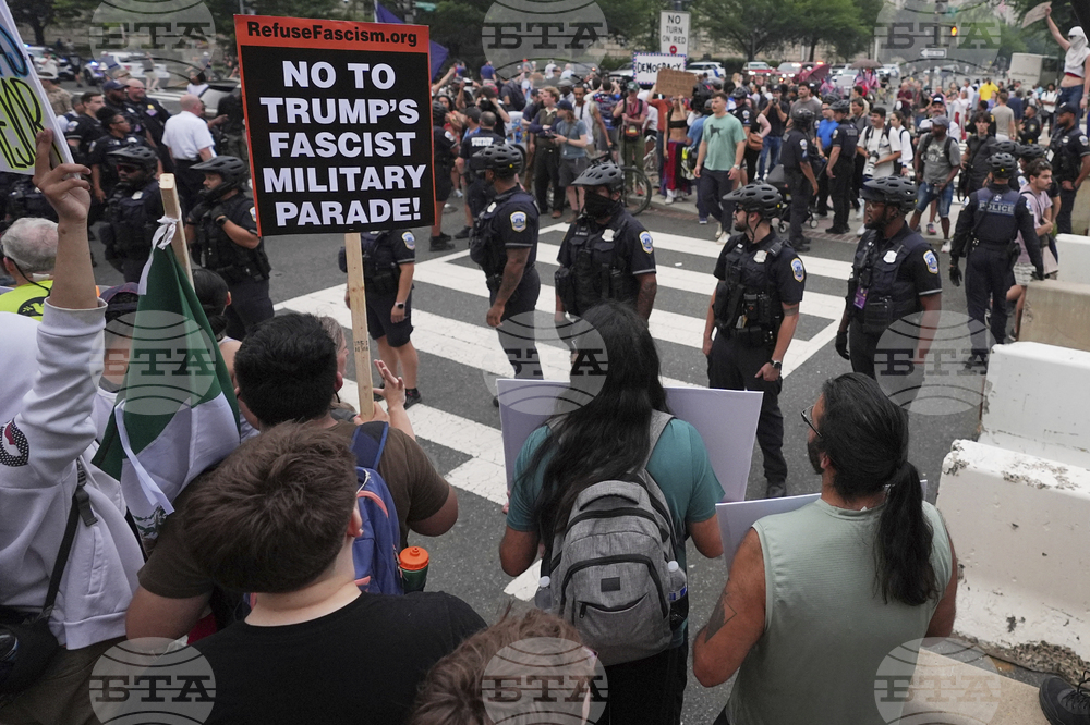 Trump Military Parade Protest