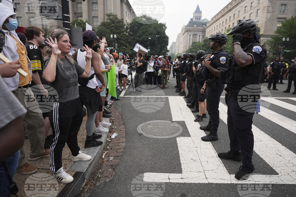 Trump Military Parade Protest