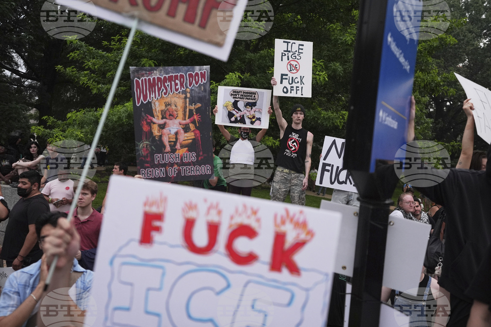 Trump Military Parade Protest