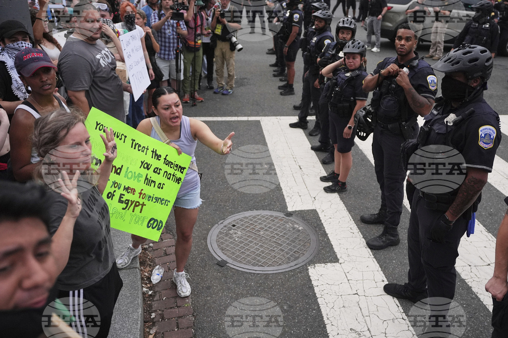 Trump Military Parade Protest