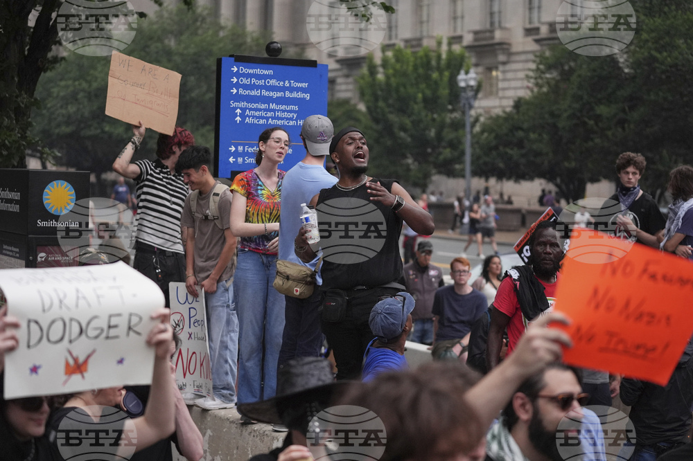 Trump Military Parade Protest
