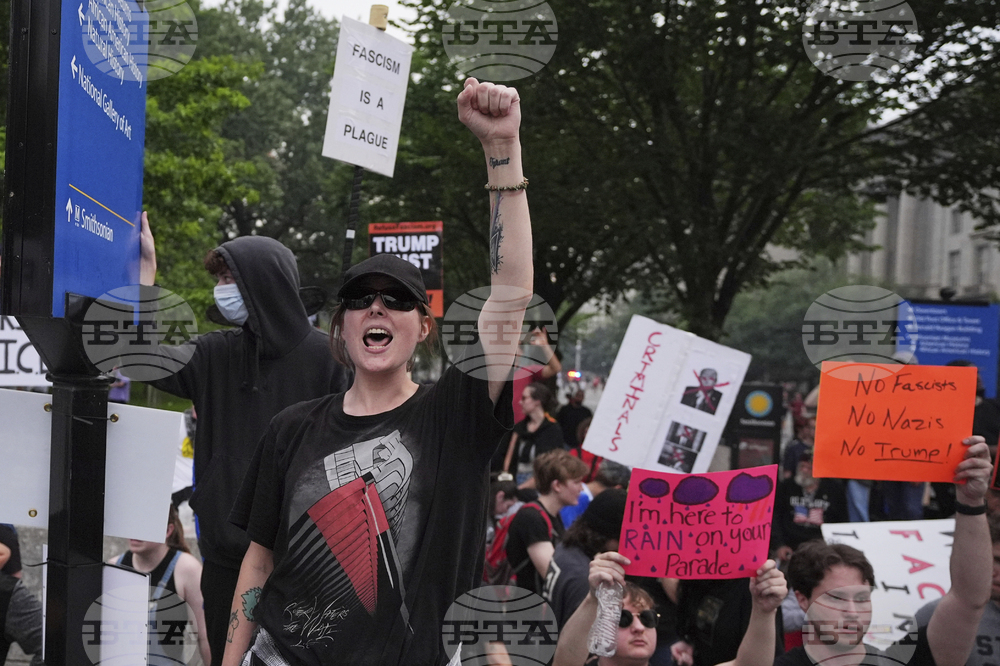 Trump Military Parade Protest