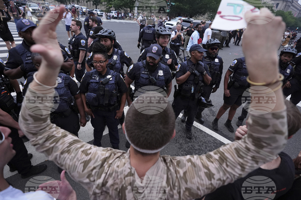 Trump Military Parade Protest