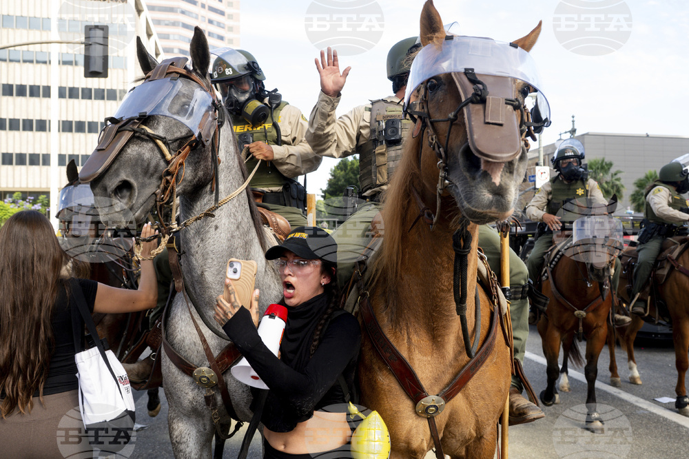 APTOPIX US Protests Los Angeles