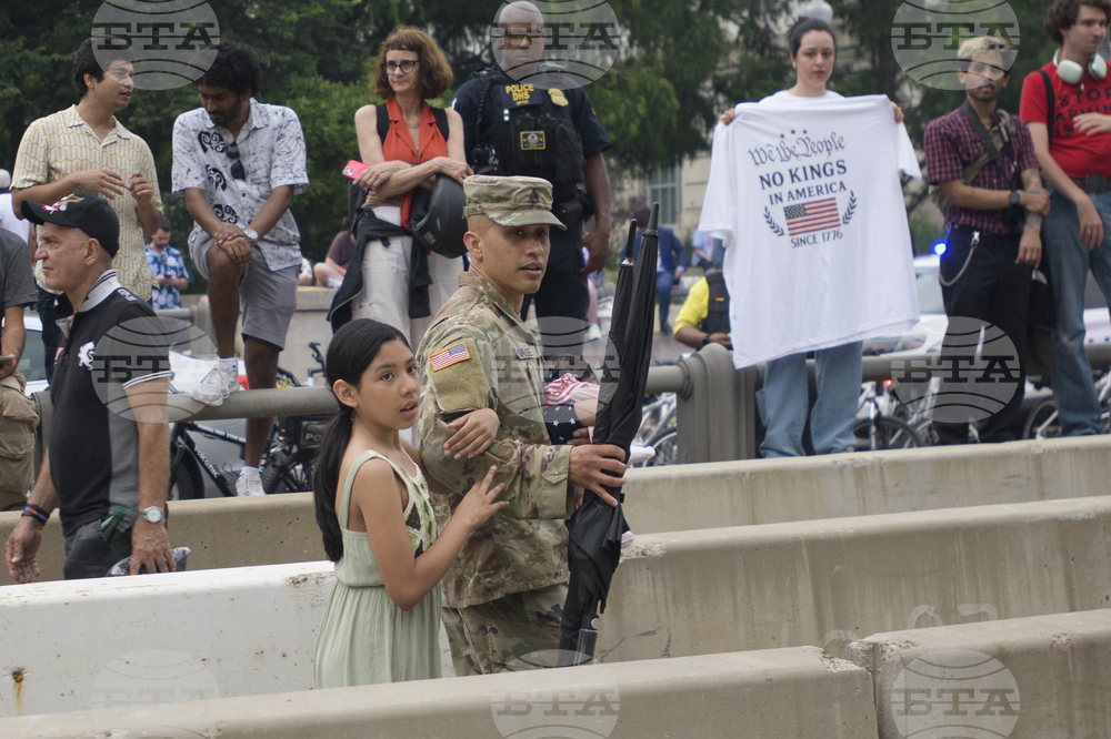 Trump Military Parade Protest