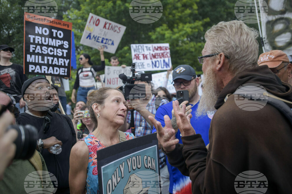 Trump Military Parade Protest
