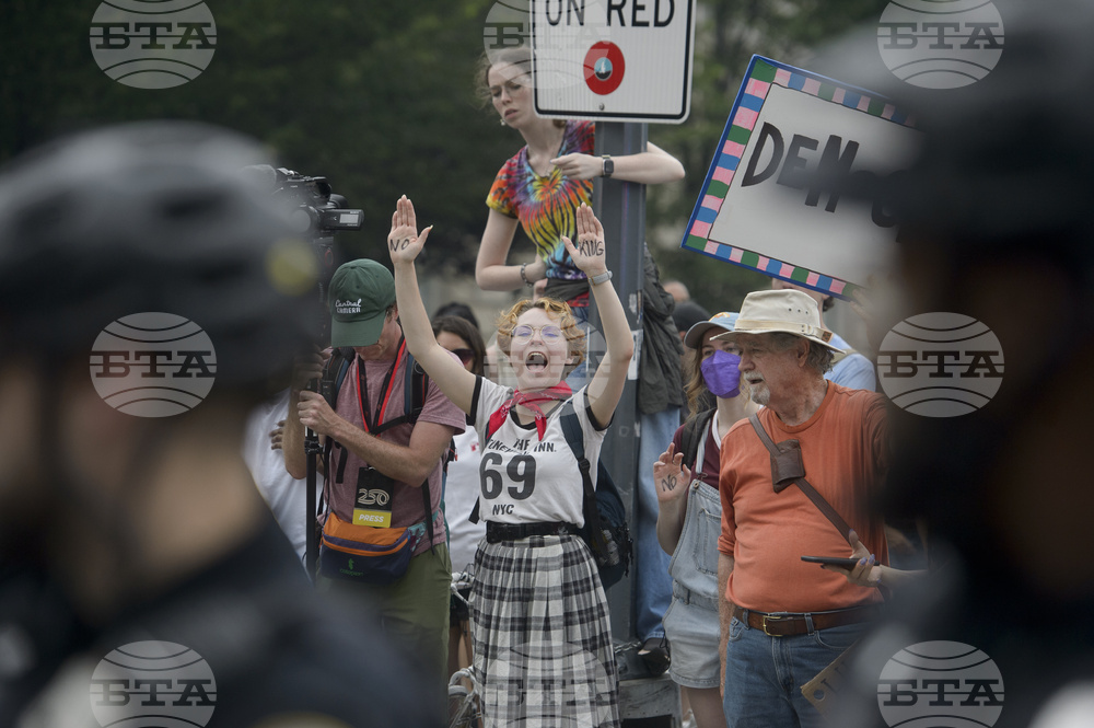 Trump Military Parade Protest