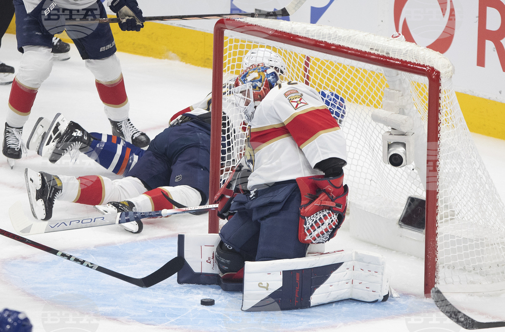 Stanley Cup Panthers Oilers Hockey