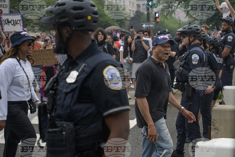 Trump Military Parade Protest